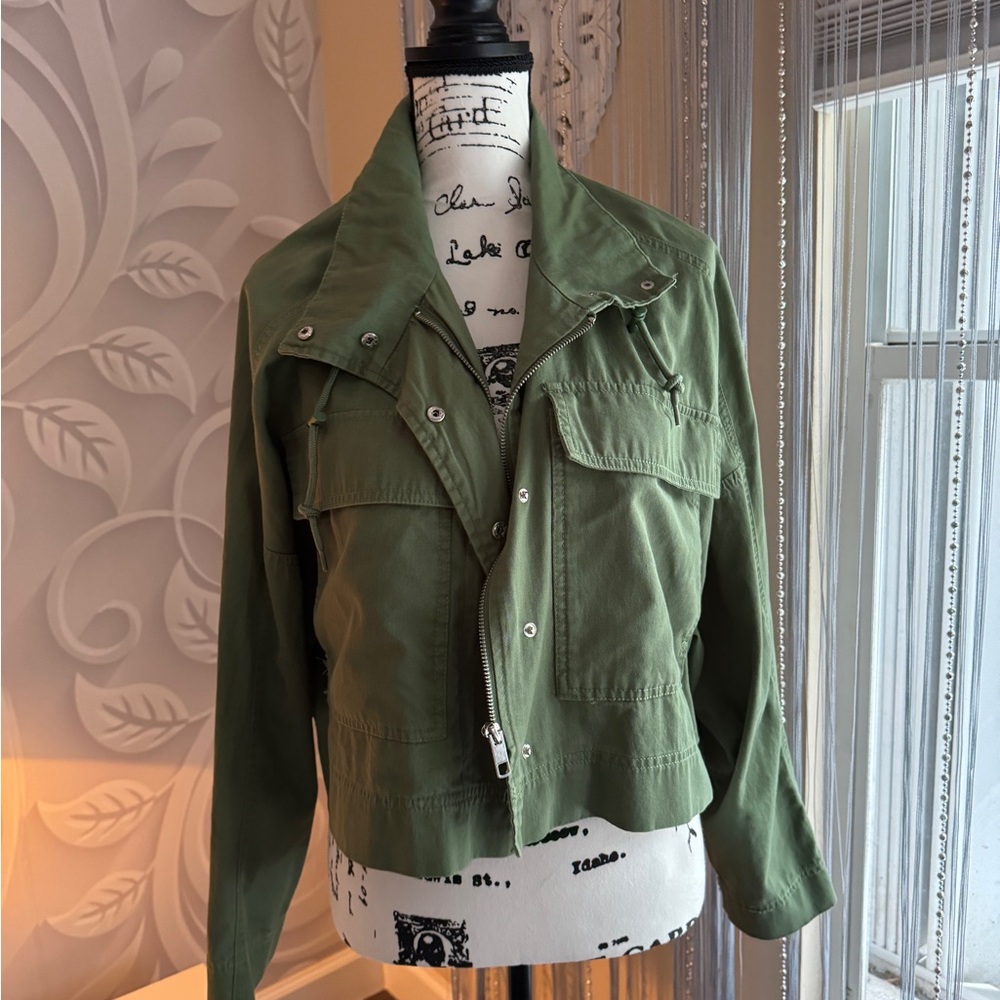 Vigoss Olive Utility Jacket - Picture 3 of 13